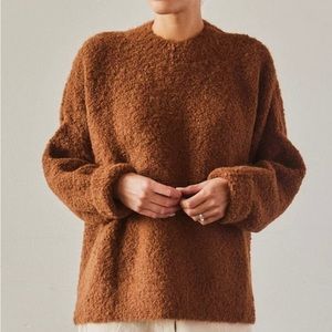 Cordera Boucle Sweater in Toffee